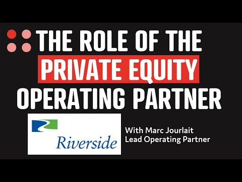 The Role of the Private Equity Operating Partner with Marc Jourlait