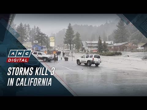 3 dead in southern California Christmas rain storms | ANC