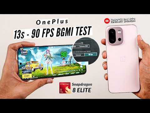 OnePlus 13s BGMI Test, Heating & Battery Test | Shocking Performance 🔥