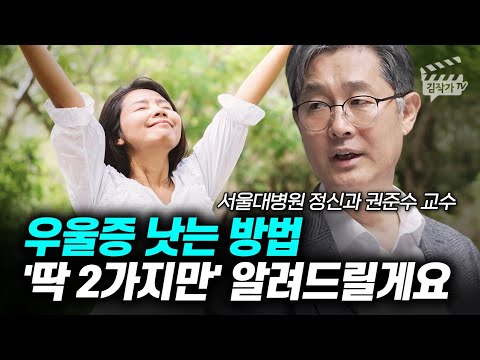 서울대병원 정신과 교수가 알려주는 우울증 낫는 방법 2가지 (권준수 교수)