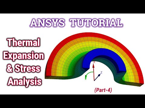 ANSYS Tutorial | Thermal Expansion and Stress Analysis | ANSYS Static Structural | ANSYS 2019 R2