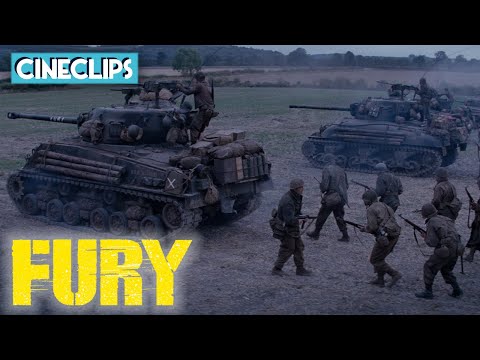 Anti-Tank Gun Fight | Fury | CineStream | With Captions