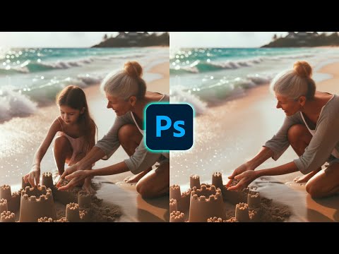 4 façons d'effacer facilement une personne - Tutoriel Photoshop