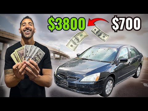 Flipping The Cheapest Honda On Facebook Marketplace Crazy Profit