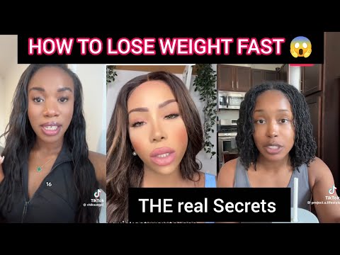 HOW TO LOSE WEIGHT FAST 😱