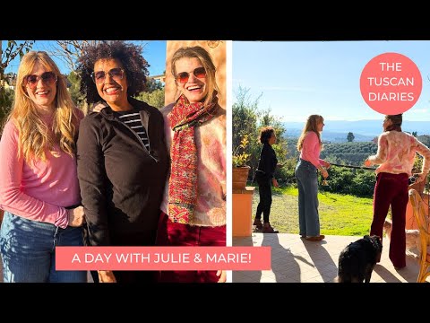 VINTAGE MARKET BARGAINS &amp; LUNCH WITH FRIENDS -  Featuring @julieinitaly &amp; @authentictuscany