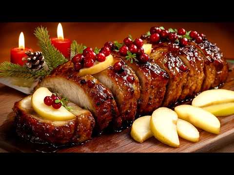 The most delicious pork loin that melts in your mouth! Surprise everyone at your Christmas dinner!