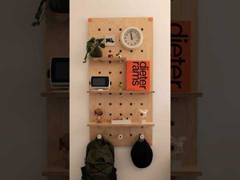 making a giant pegboard