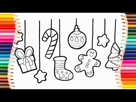 How to Draw Christmas Toys Easy