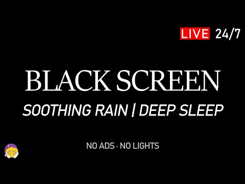 🔴 편안한 빗소리로 금세 잠들어보세요 – 부드러운 백색소음으로 마무리하는 주말 | 수면 · 명상 · 휴식