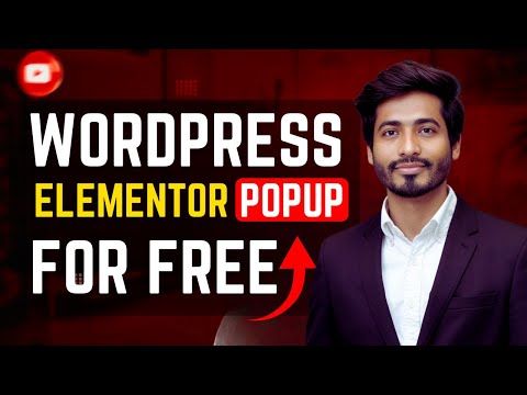 How to create wordpress popup or Elementor popup for free:Easy Step-by-Step Guide