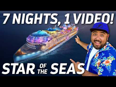 WE SPENT ONE WEEK ON STAR OF THE SEAS! Royal Caribbean's Ultimate Cruise Ship!