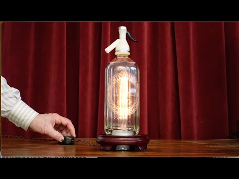 Creating A Seltzer Bottle Lamp