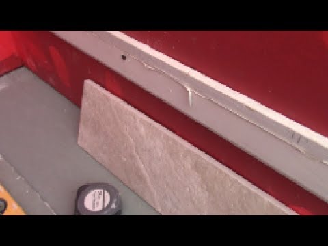 FIRST Row Of Tile On Walls....how to do it