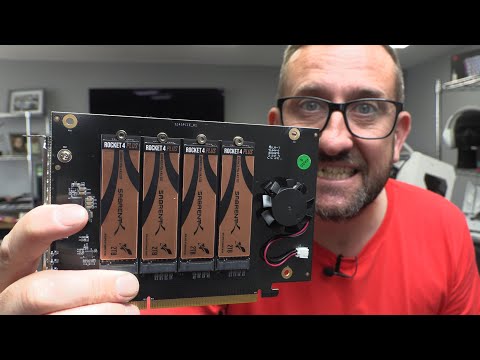 Sabrent 4x NVME to PCIE Add in Card Review