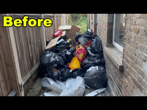 NIGHTMARE SQUATTERS Made This House Their DUMP! Grateful Neighbour Came Out To Help Clean It Up!