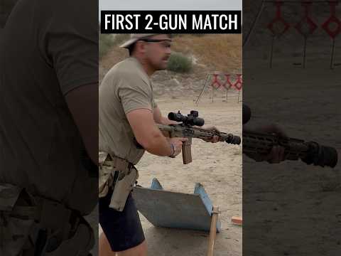 First Time 2-Gun Competition: Stage Footage FPV #spr #glock #steiner