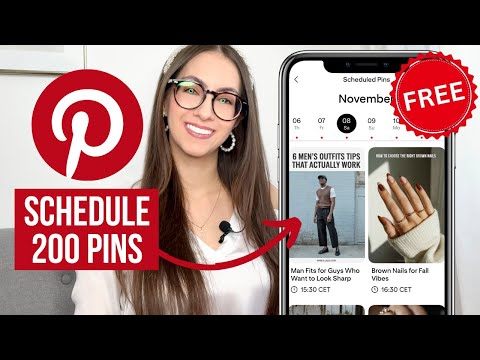 The Easiest Way to Schedule Pinterest Pins Without Paying (200 Pins!)
