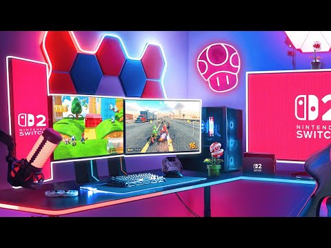 I Built My Dream Nintendo Switch Gaming Room!