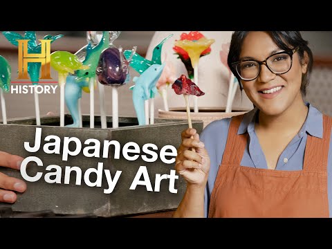 Sohla Makes Beautiful Japanese Candy Art | Ancient Recipes with Sohla | History