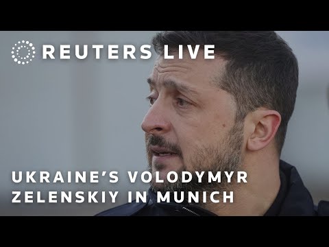 LIVE: Ukraine's Zelenskiy meets US senators in Munich