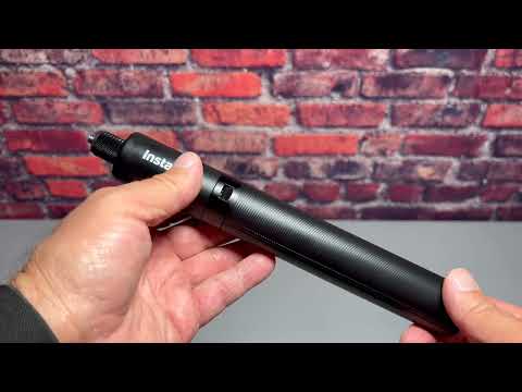 Insta360 2-in-1 Invisible Selfie Stick + Tripod: Essential for your Insta360 action camera.