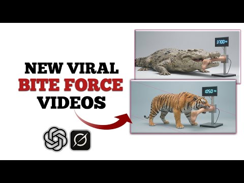 How to Create Animal Bite Force Videos Using AI (Step-by-Step Tutorial)
