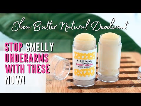 BEST DIY DEODORANT For BODY ODOR [Homemade Natural Deodorant Recipe]