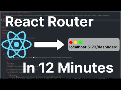 React Router DOM in Under 12 Minutes | Setup, 404s, Dynamic Routing + Project