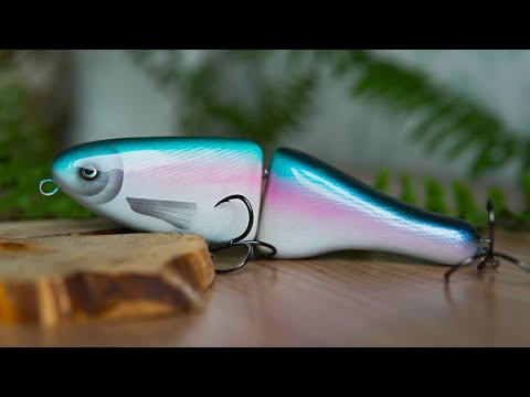 Handmade 2-Piece Swimbait Build | My First Jointed Lure