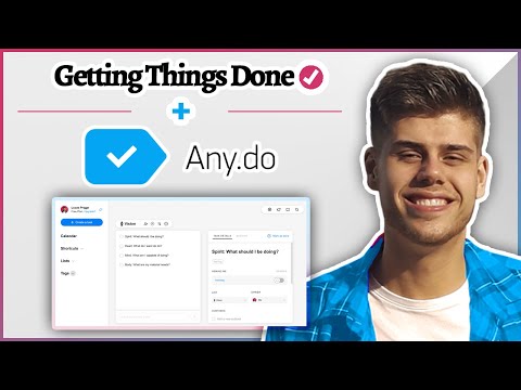 How to use ANY.DO for Getting Things Done (GTD)