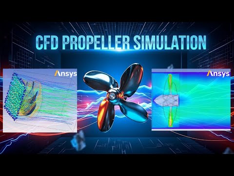 CFD of Marine Propeller on Ansys Fluent. #cfd #propeller #analysis