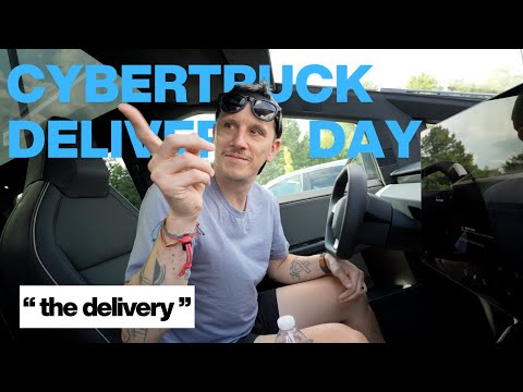 TESLA CYBERTRUCK DELIVERY DAY! - DAY 1 of Customize a CYBERTRUCK!