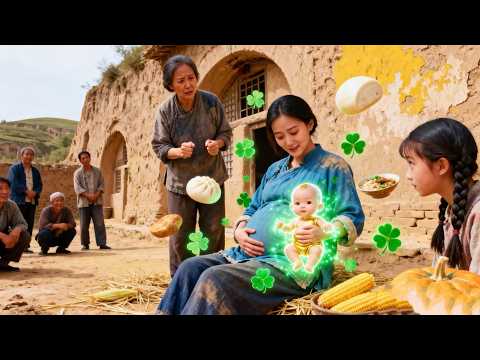 Single mom bullied, food stolen. Unborn child is magical reincarnation, brings food and wealth.