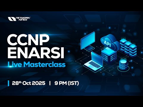 CCNP Enterprise Live Batch + CCNA Interview Preparation | Networking Career Boost 2025