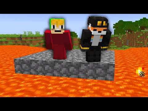 Minecraft but the Floor is Lava