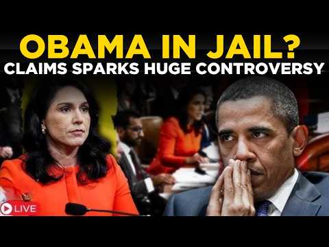US NEWS LIVE | Tulsi’s Explosive Claim About Obama Triggers Huge Political Controversy and Debate