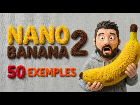 Nano Banana PRO : les 50 exemples à connaître