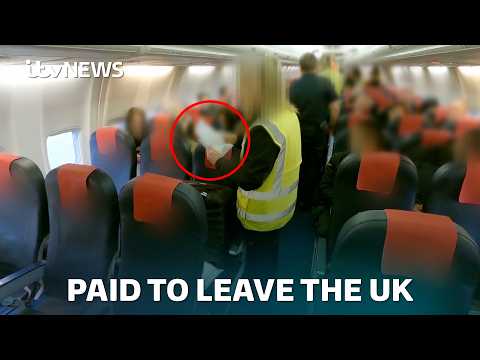 We went on a deportation flight for foreign criminals paid to return home | ITV News