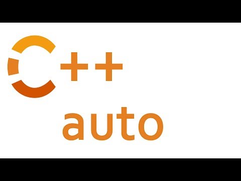The "auto" keyword in C++