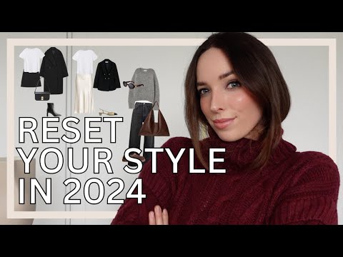HOW TO RESET YOUR WARDROBE IN 2025 (without spending any money!) | Style & closet reset on a budget
