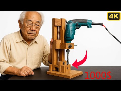 Master Carpenter Creates Secret Hand Drill That Saves Thousands of Dollars!