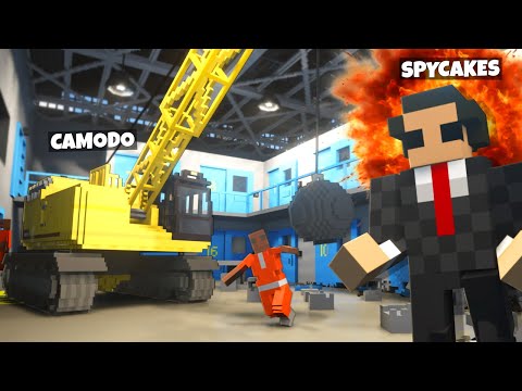 Breaking Out of a HIGH-SECURITY PRISON with Spycakes in Teardown Mods!
