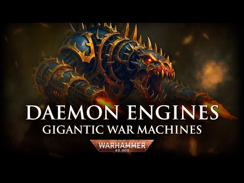 Daemon Engines: Gigantic War Machines | Warhammer 40k Lore