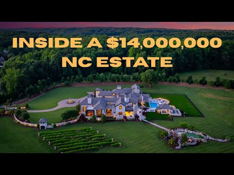 SEE INSIDE A $14,000,000 NORTH CAROLINA ESTATE