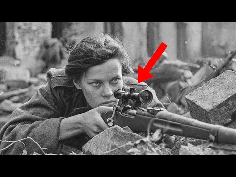 一名女狙击手的“疯狂”技巧如何在短短11个月内消灭309名德军