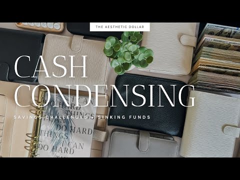 Cash Condensing | $3,000 Going to our Savings | Savings Challenges | Cash Stuffing for Beginners