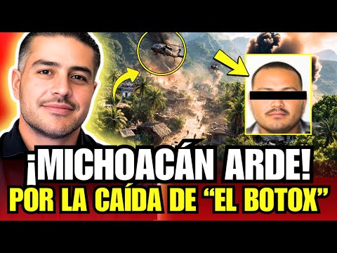 ¡HARFUCH VA POR EL “BOTOX”: OPERATIVO BRUTAL CON HELICOPTEROS EN MICHOACÁN!
