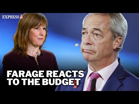Nigel Farage tears into the Budget at Reform UK press conference