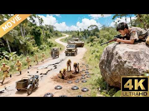 日軍得意挖開八路地雷,卻被千米外的八路神槍手一槍爆頭,反遭全殲!⚔️ 抗日 | Kung Fu | 功夫 | 戰爭 | 特種兵